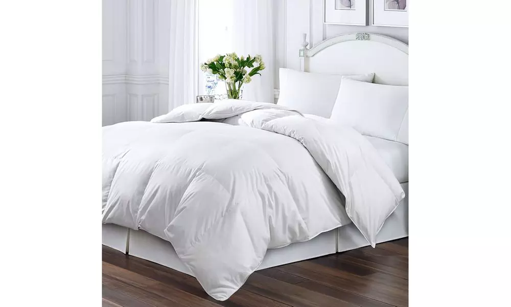 Kathy Ireland Essentials White Down & Feather Comforter - Primary Image