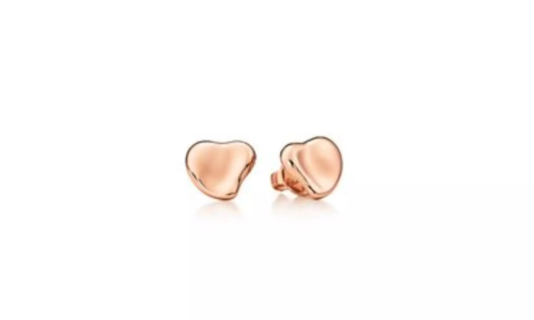 Minimalist Sterling Silver Bubble Heart Stud Earring
