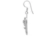 Orchid Jewelry Sterling Silver 0.74 Ctw Amethyst Floral Earrings - Second Medium
