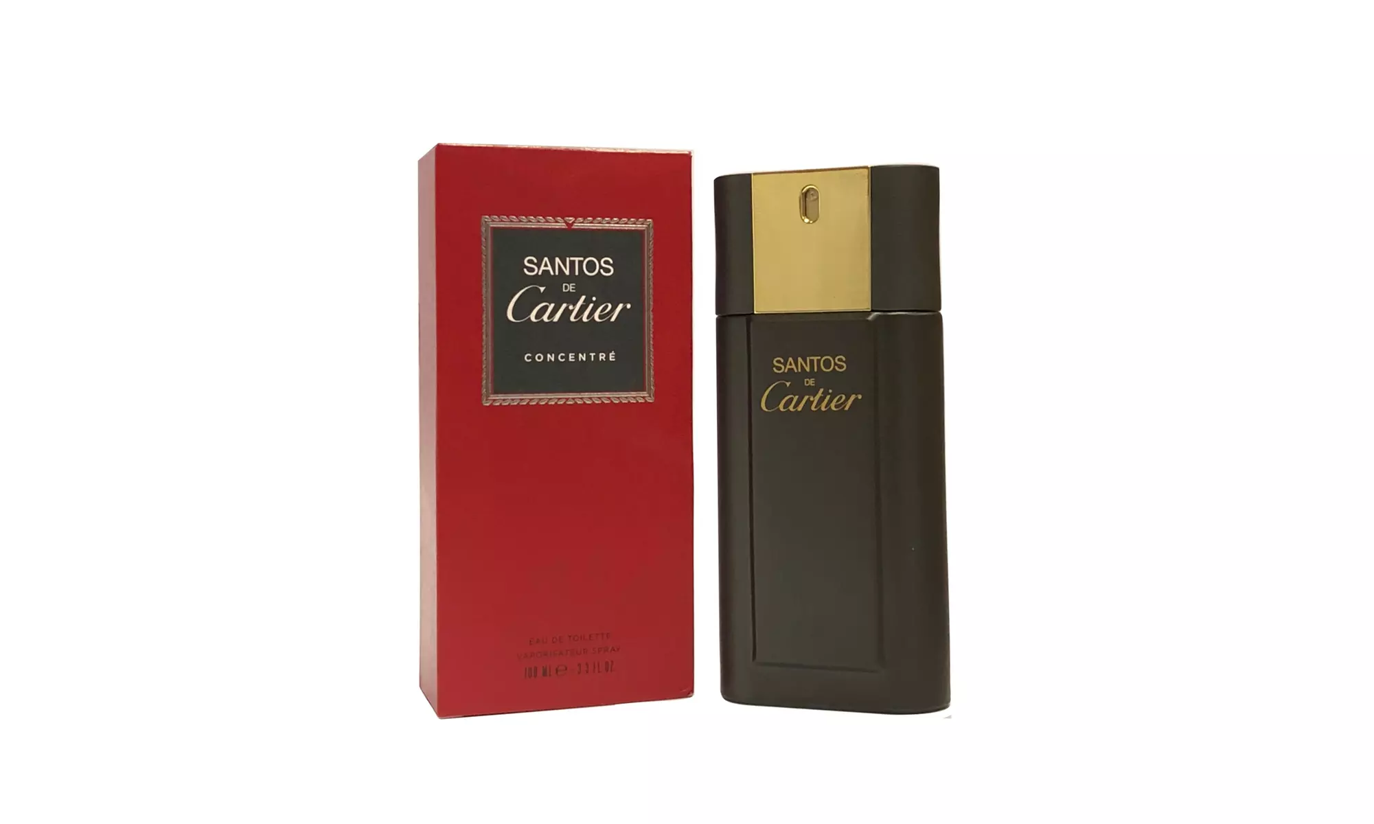 Santos de Cartier Concentre Eau de Toilette 3.3 oz / 100 ml For Men  - Primary Image