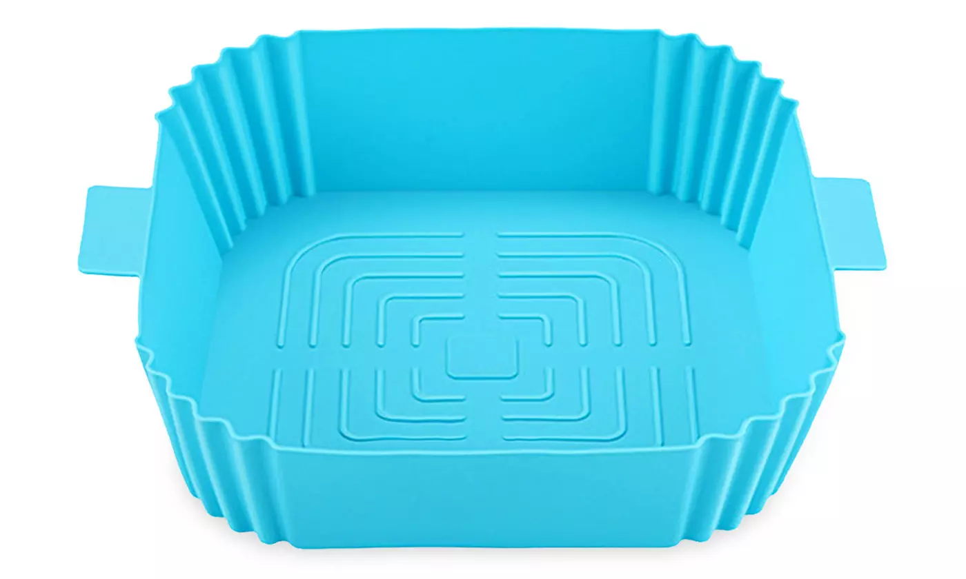 Multifunctional Silicone Air Fryer Pot Reusable Liners Basket Bowl Accessories