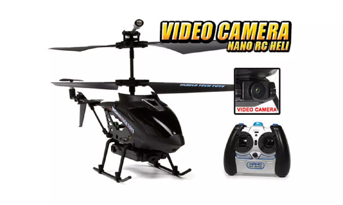 Nano Spy Copter Video Camera 3.5CH IR RC Helicopter - Primary Image