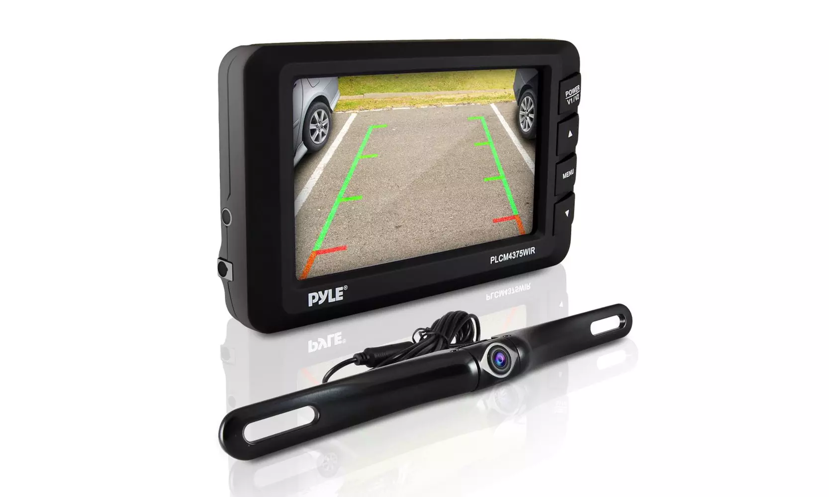 Wireless Rear View Back-up Camera & Monitor Parking/Reverse Assist System - Primary Image