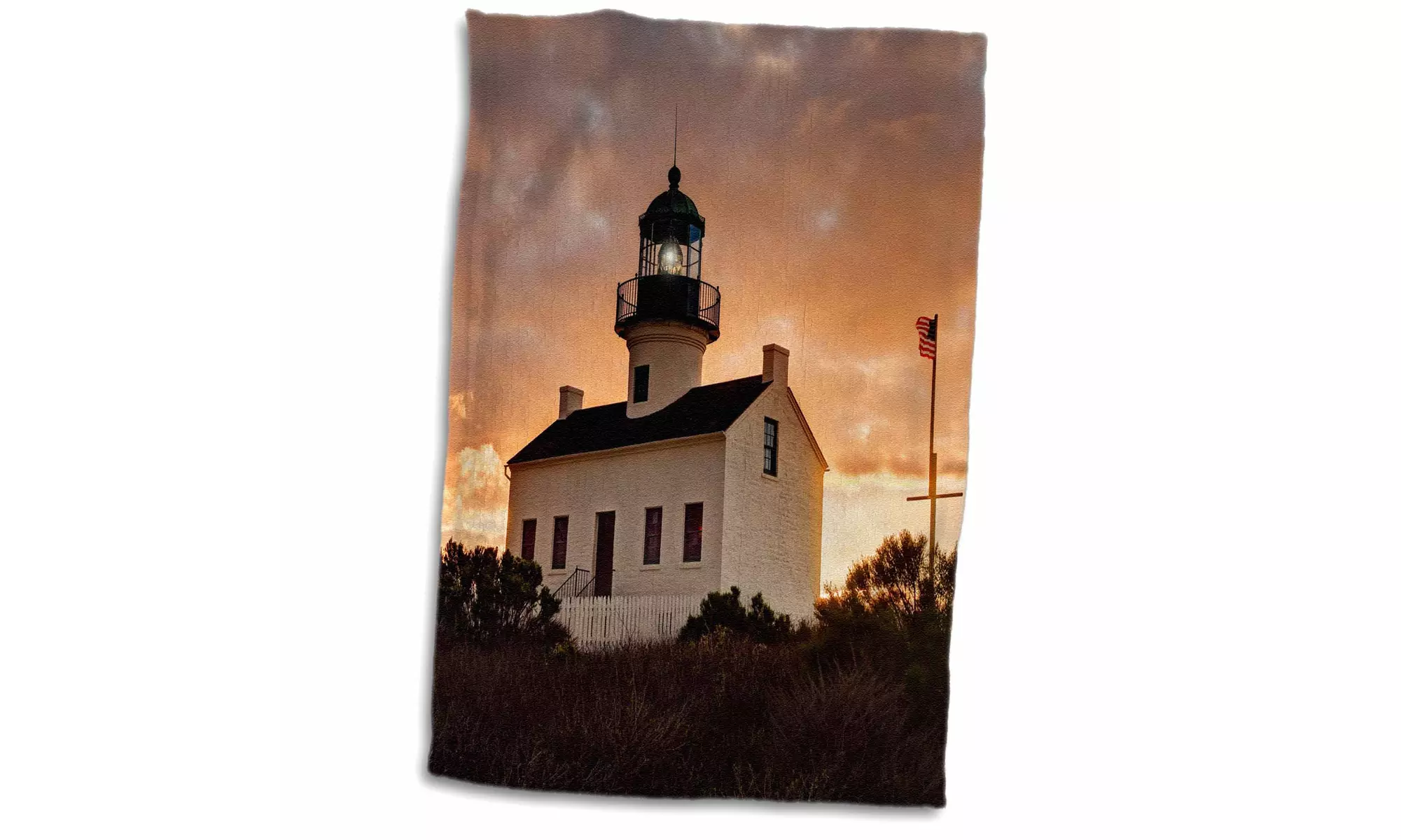  Towel - California, San Diego, Old Point Loma Lighthouse - 15 by 22-inches  - Primary Image