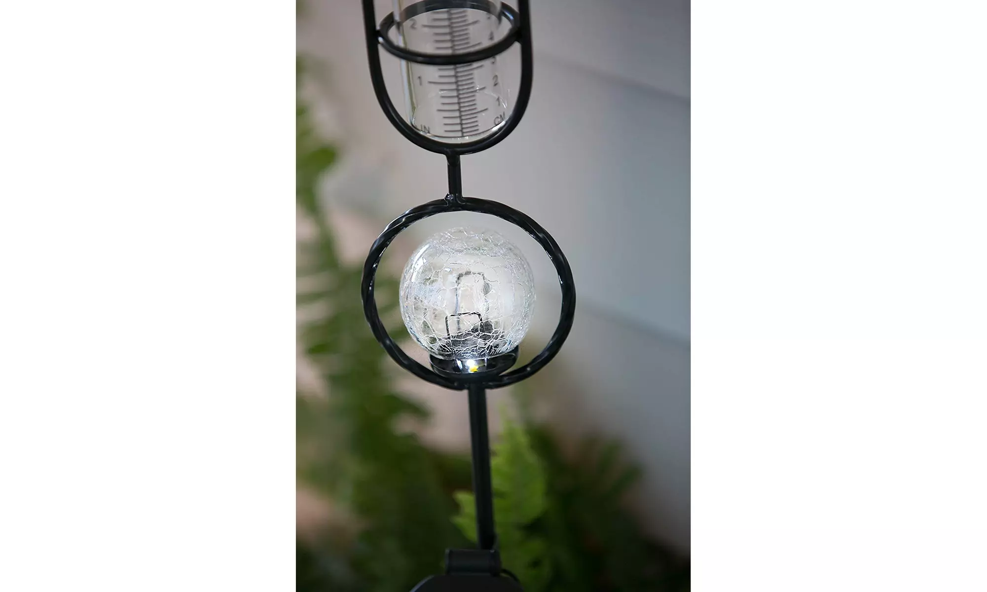 Rain Gauge with Solar Light - Second Medium