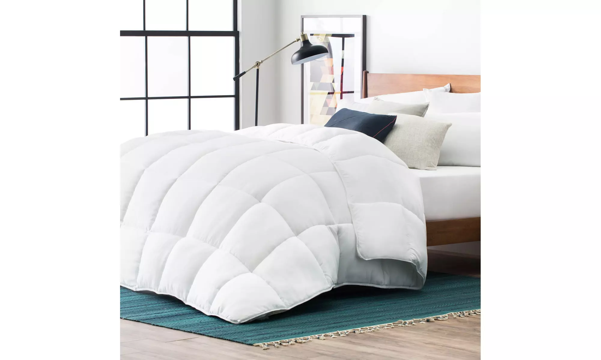LUCID All Season Down Alternative Comforter - Primary Image