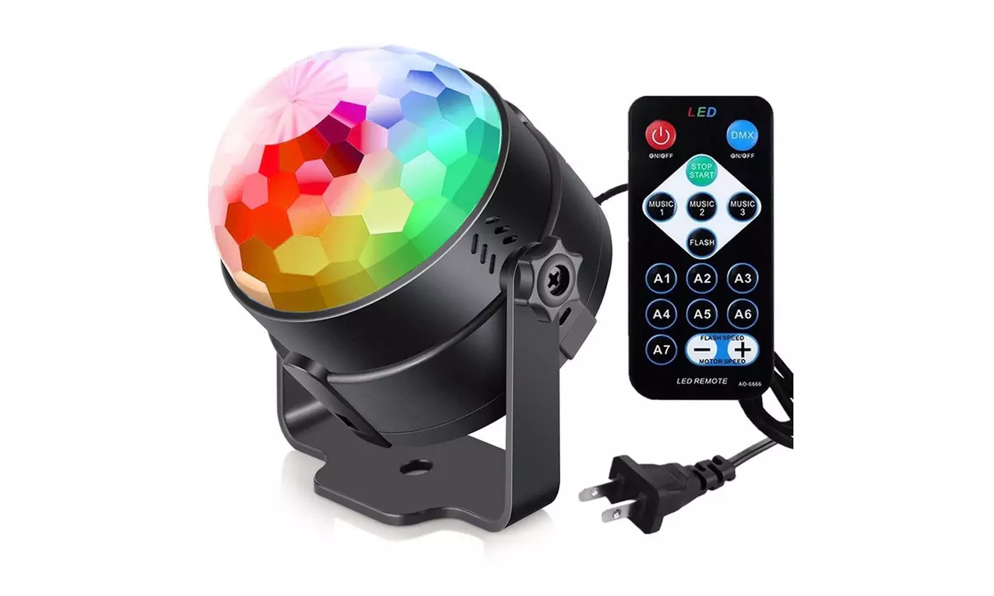 Disco Party Lights Strobe Led Dj Ball Sound Activated Bulb Dance Lamp Decoration - Second Medium
