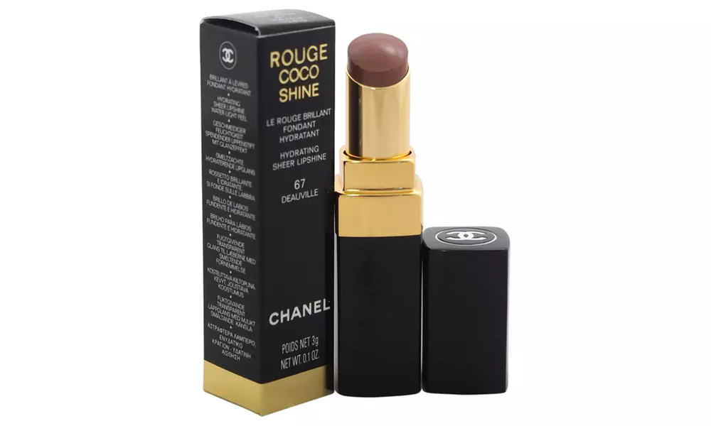 Chanel Rouge Coco Shine Hydrating Sheer 67 Shine Deauville 0.1 oz - Primary Image