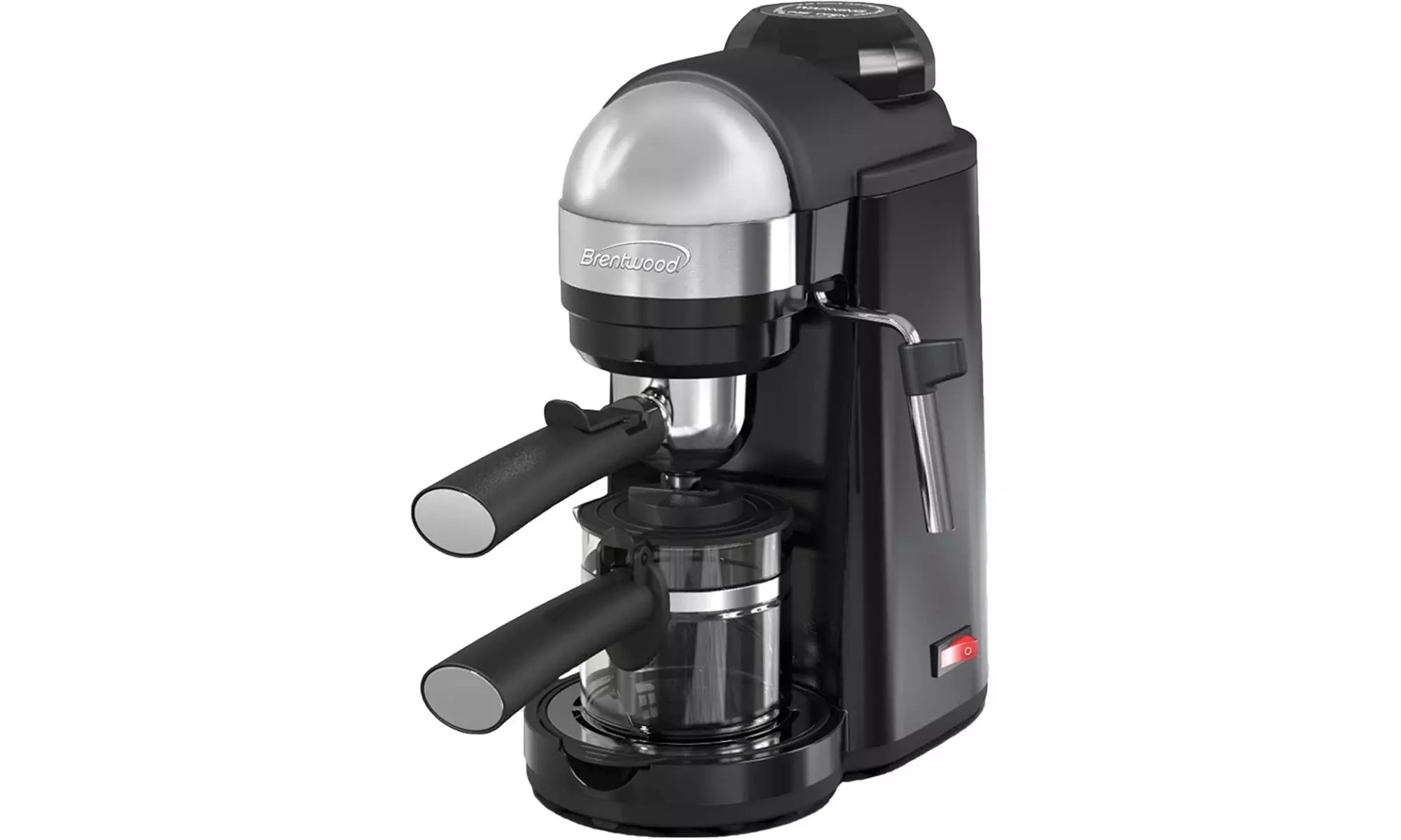 Brentwood GA-135BK Espresso and Cappuccino Maker, 4 Servings, Black - Primary Image