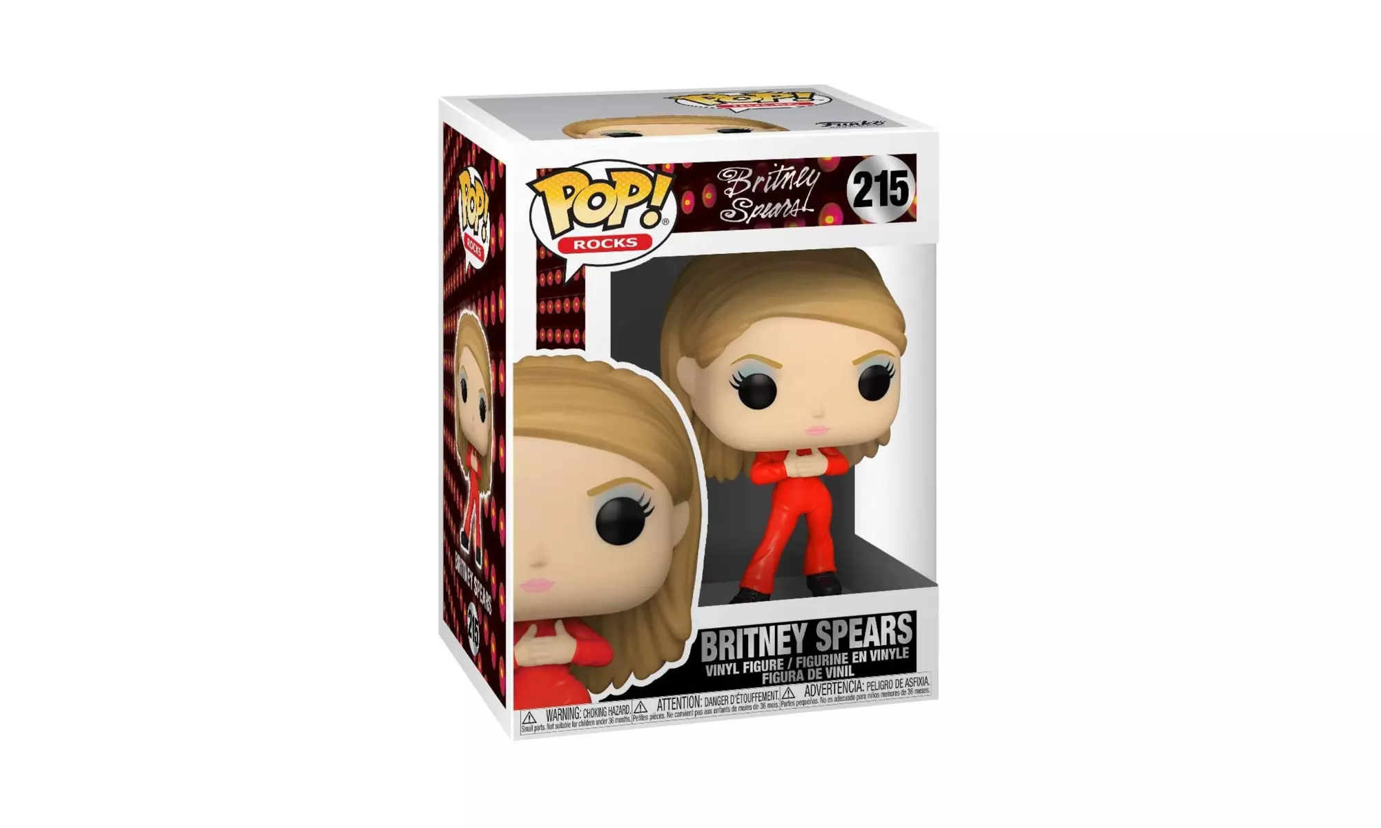 Funko Pop!2pk - Britney Spears Circus & Oops I Did It Again Outfit #215 #262 - Second Medium