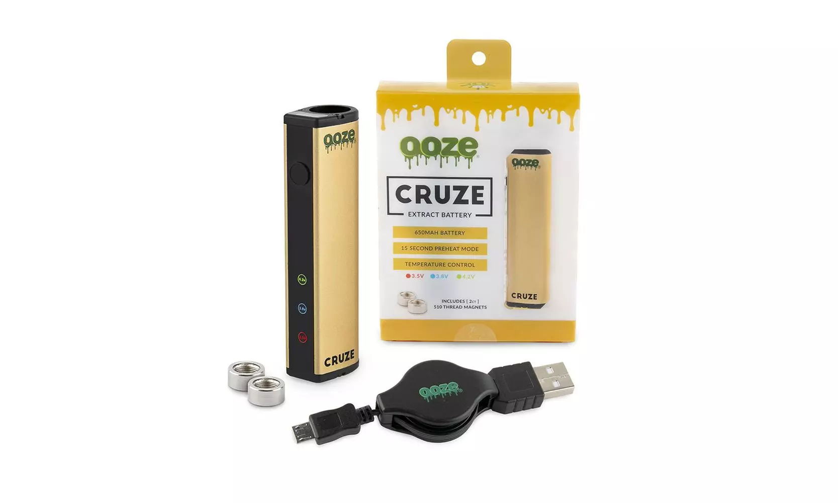 650mah Rechargeable Vape Pen Kit by Ooze - Second Medium