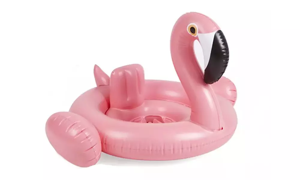 Flamingo Swan Baby Inflatable Swim Float - Second Medium