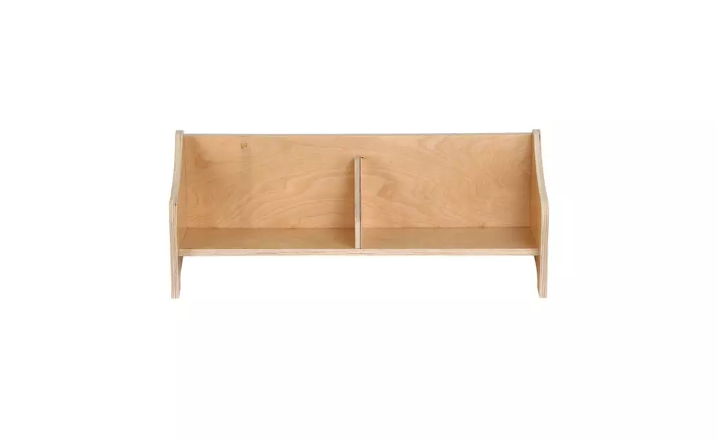 Topeakmart Wooden Tabletop Book Bookshelf Bookcase Fixed Book Stop - Primary Image