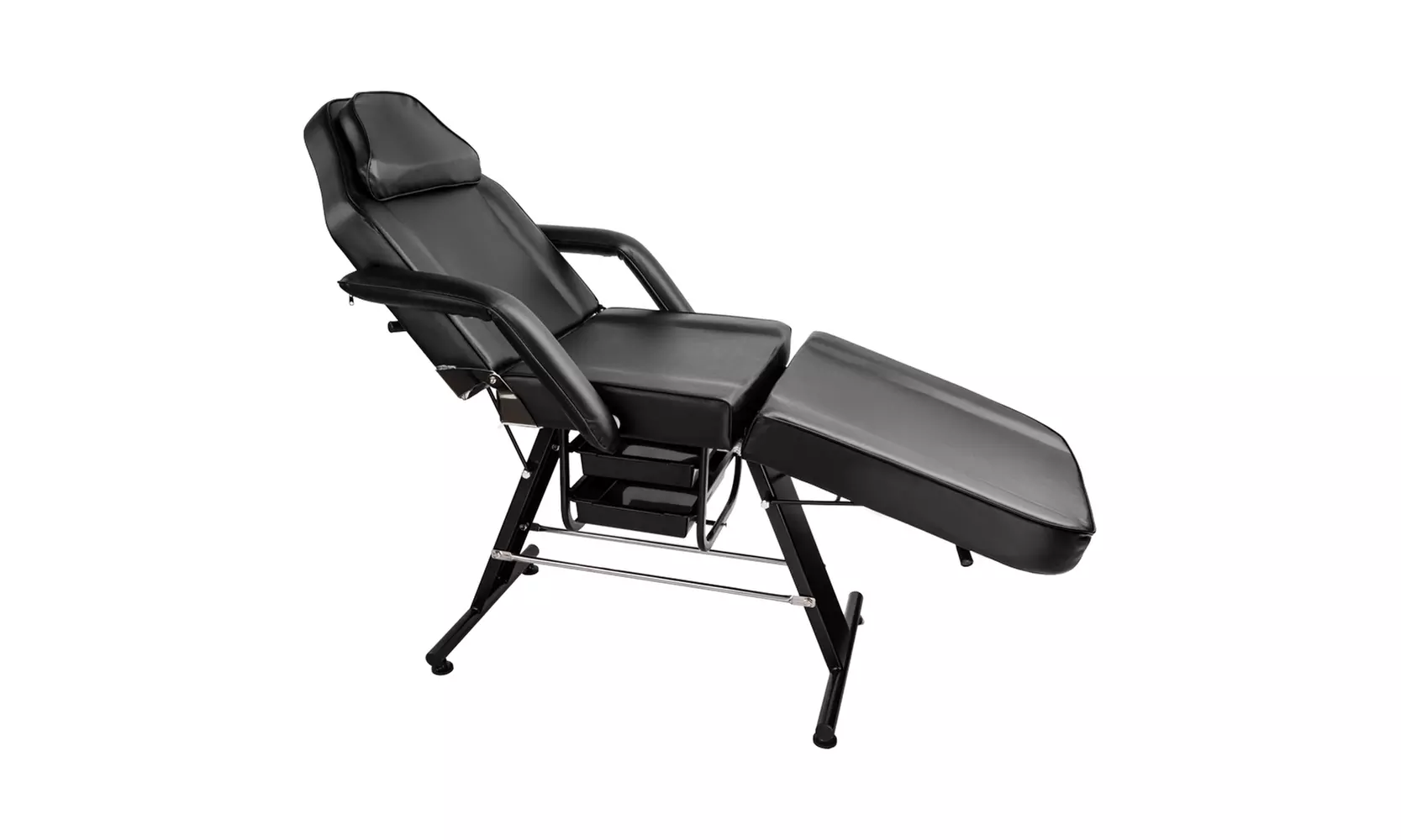 70" Adjustable Beauty Salon SPA Massage Tattoo Bed Equipment Black - Primary Image