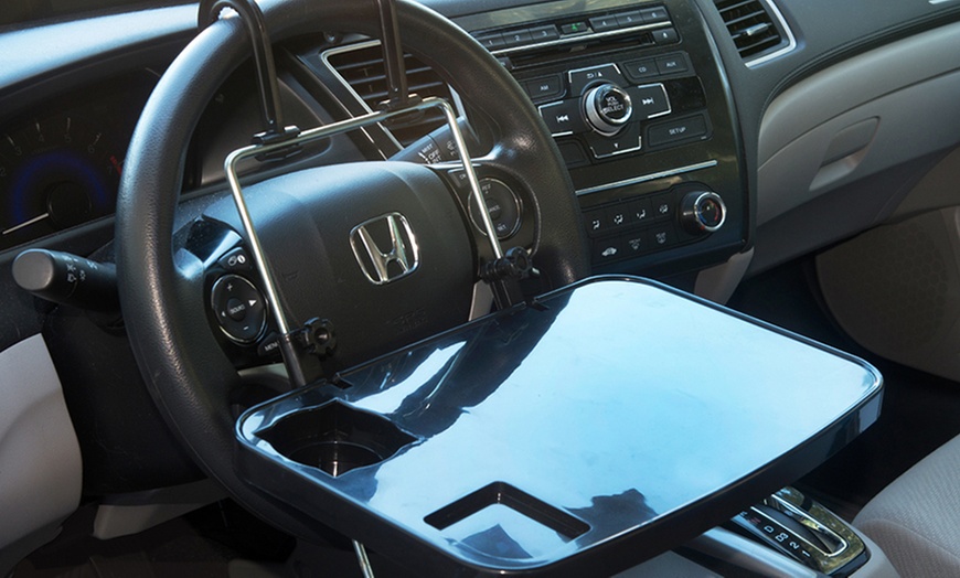 autotray steering wheel desk