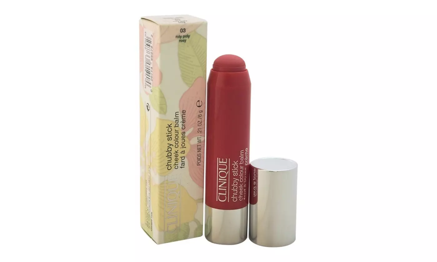 Clinique Chubby Stick Cheek Colour Balm 03 Roly Poly Rosy 0.21 oz  - Primary Image