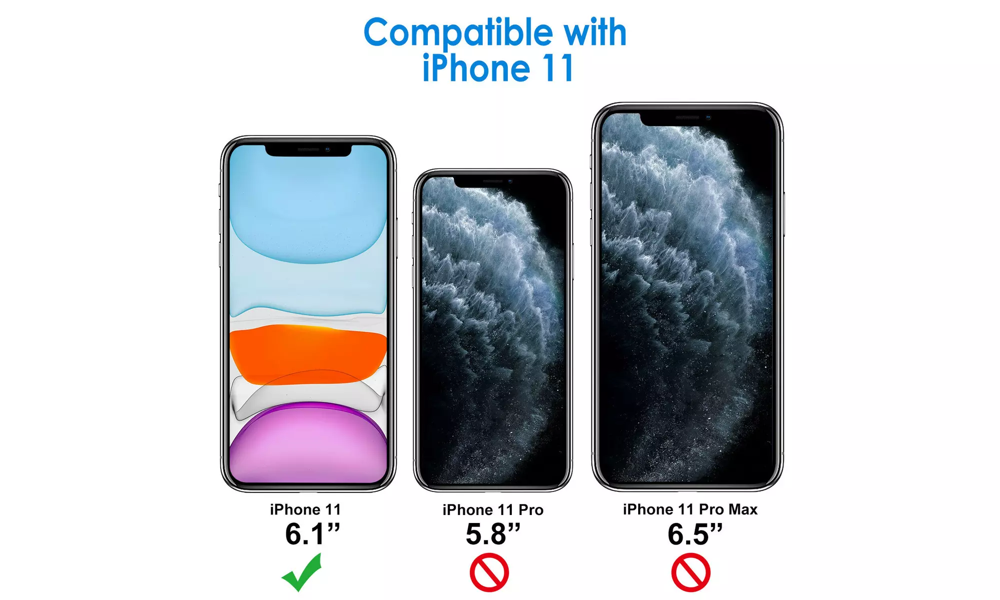 JETech Case for iPhone 11 6.1-Inch Shock-Absorption Bumper Cover