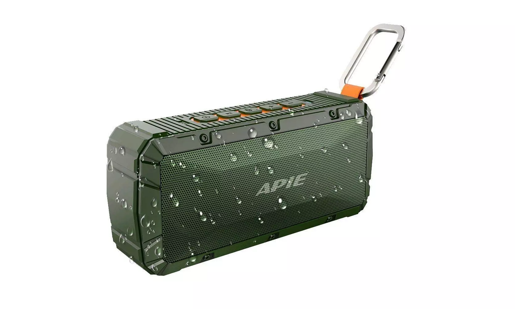 APIE Portable Wireless Outdoor Bluetooth Speaker IPX6 Waterproof Dual 10W - Primary Image