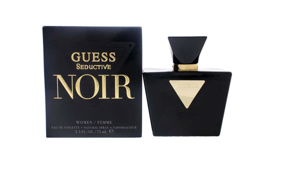 Guess Seductive Noir EDT Spray for Women 2.5 Fl Oz 