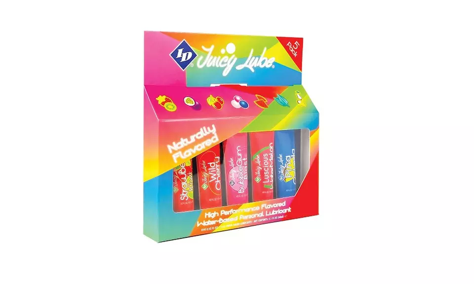 ID Juicy Lube Assorted 5 Pack Sampler - Second Medium