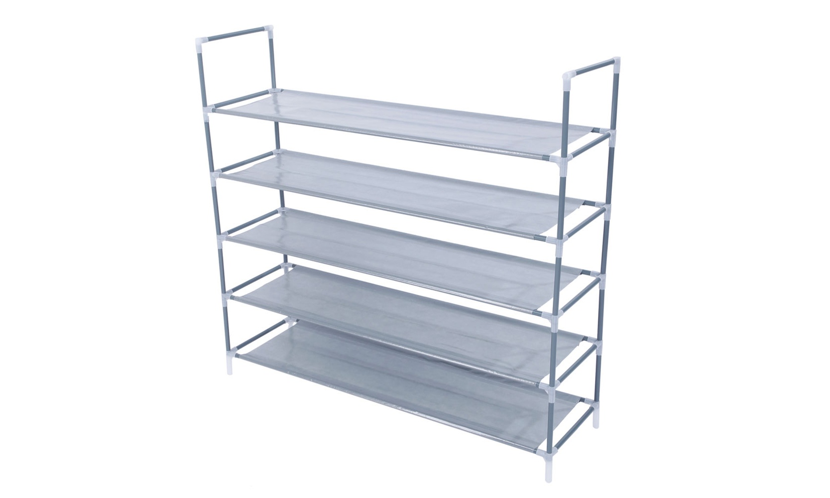 5/8/10 Tier Stackable Non-woven Storage Organizer Shoe Rack Multi Sizes& Colors