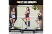 31'' Aerobic Exercise Stepper Cardio Trainer 3 in 1 Adjustable Height 4'' - 6'' - Second Medium