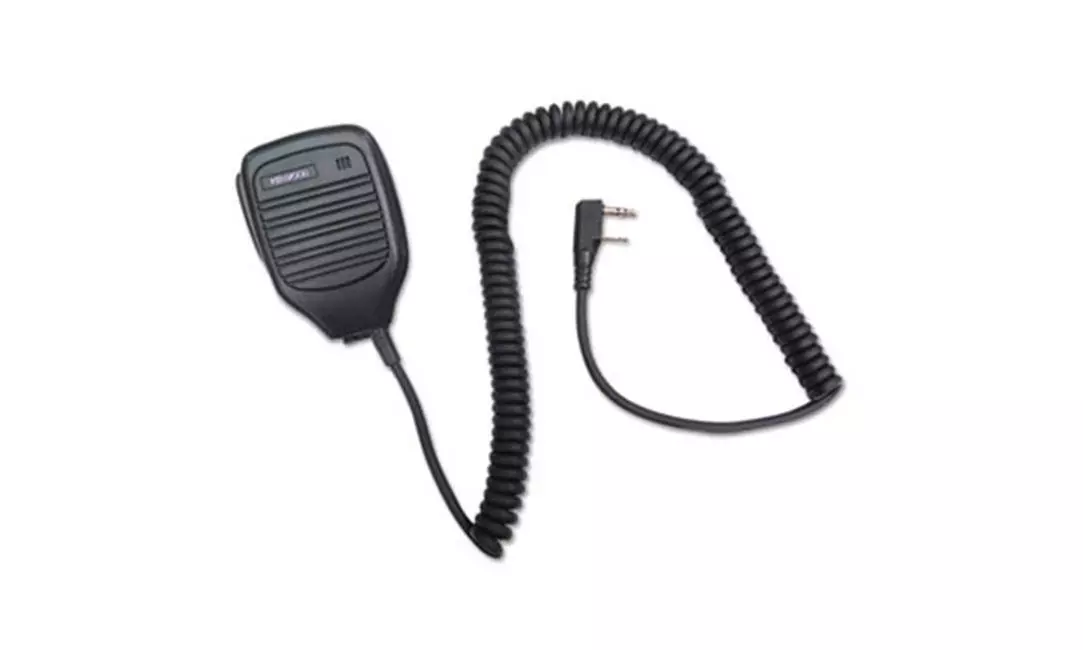 Kwd KMC21 External Speaker Microphone For Tk Series Two-Way Radios Black - Primary Image