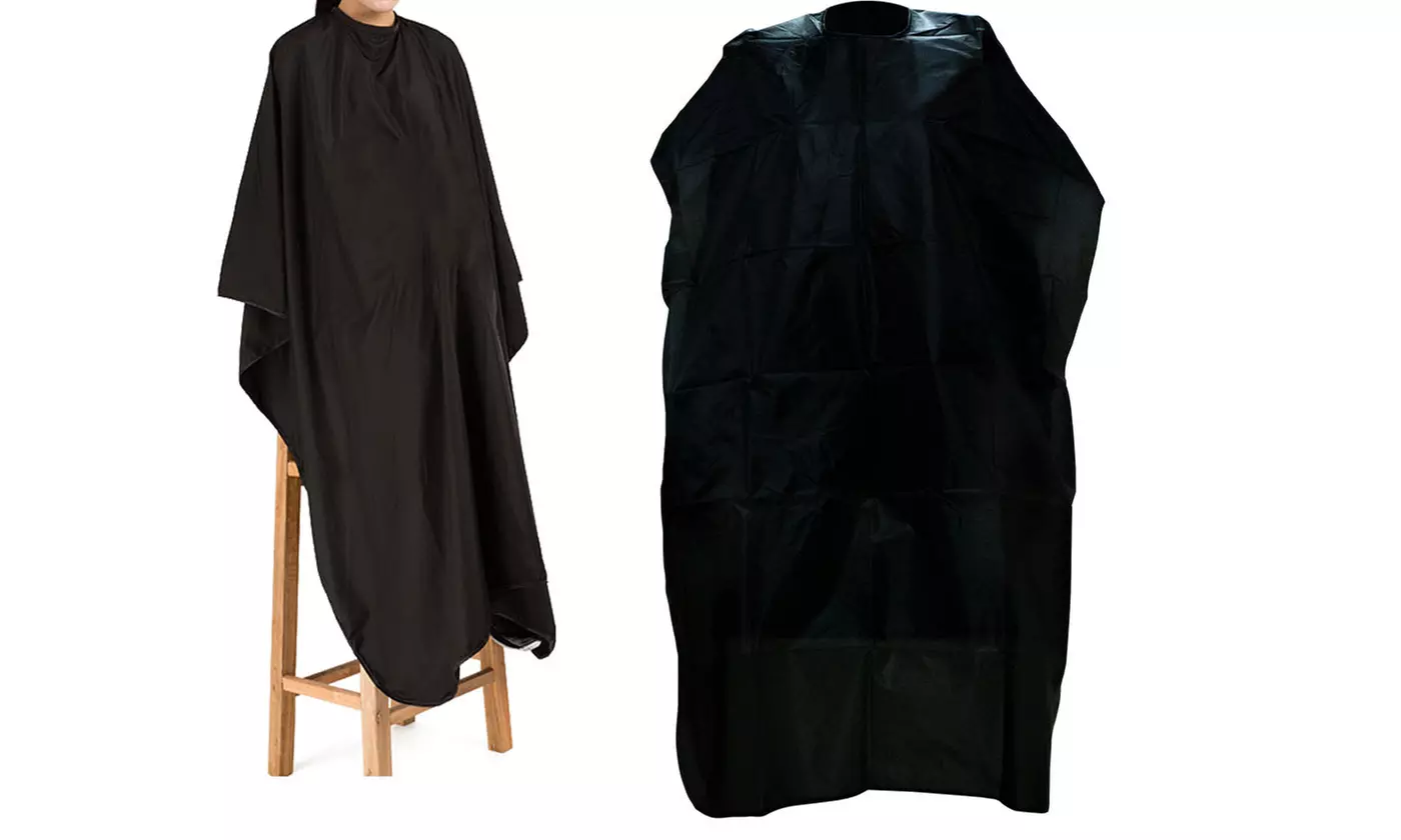 Nylon Waterproof Professional Hair Salon Cutting Cape Barber Hairdressing Cape - Second Medium
