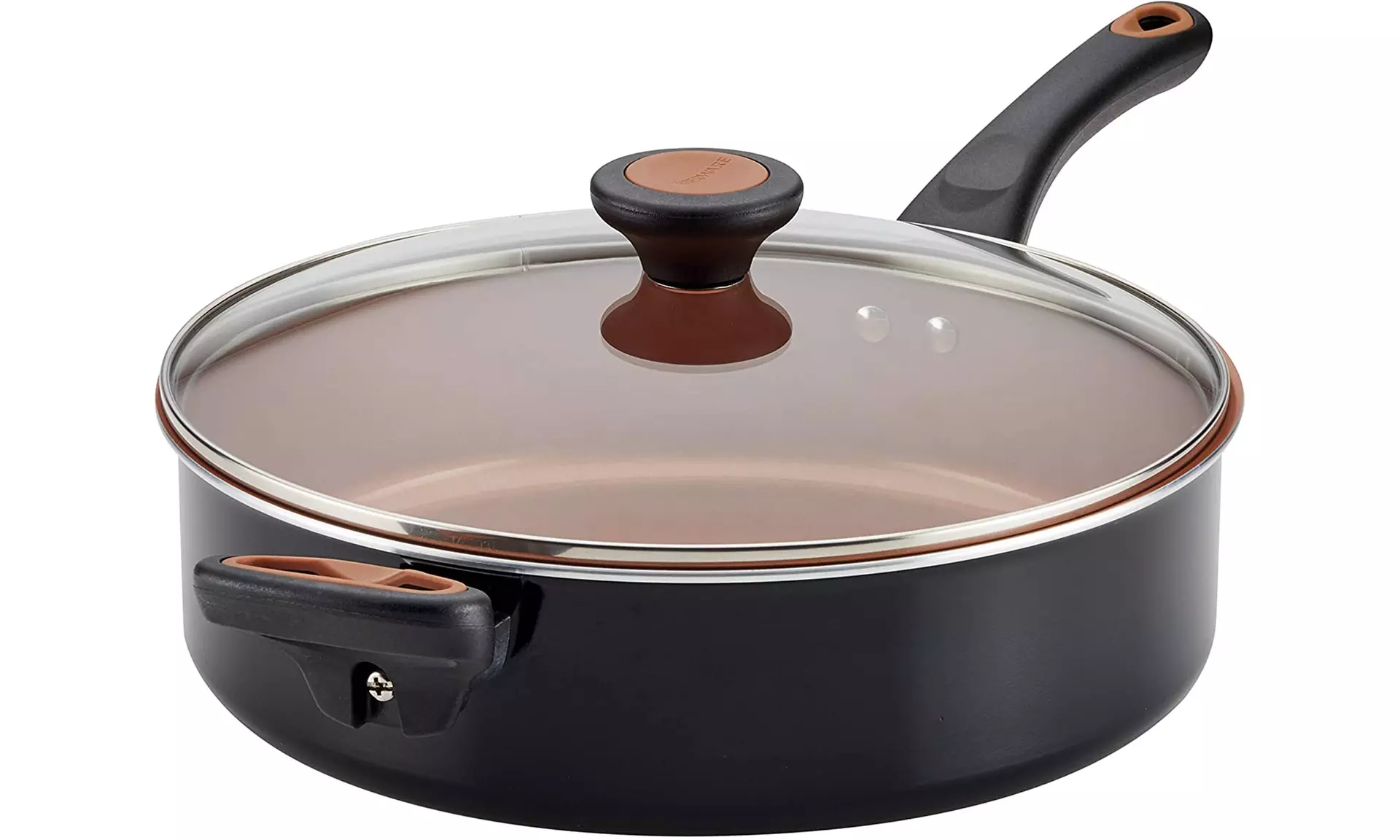 Farberware Glide Ceramic Nonstick Fry Pan with Lid & Helper Handle - 4 Quart - Primary Image