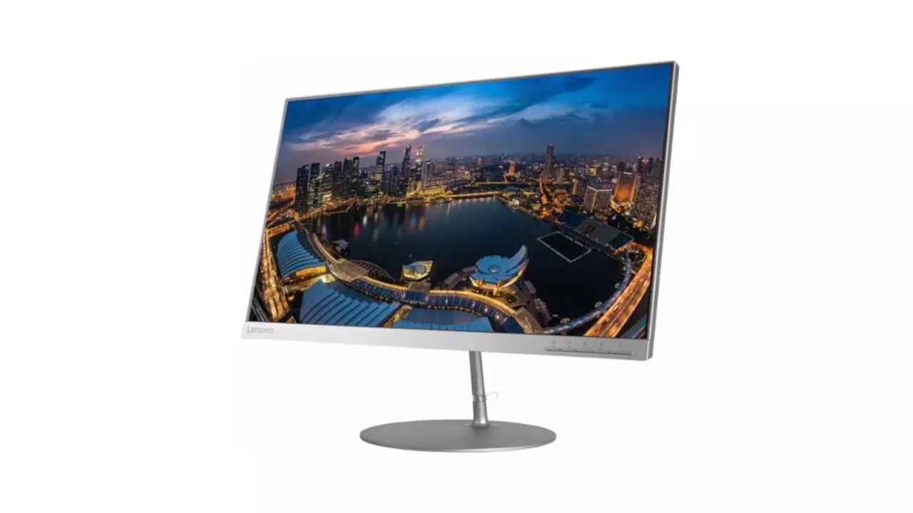 Refurbished Lenovo L27q-20 27" IPS LCD monitor 2560x1440 4ms HDMI, DisplayPort - Second Medium