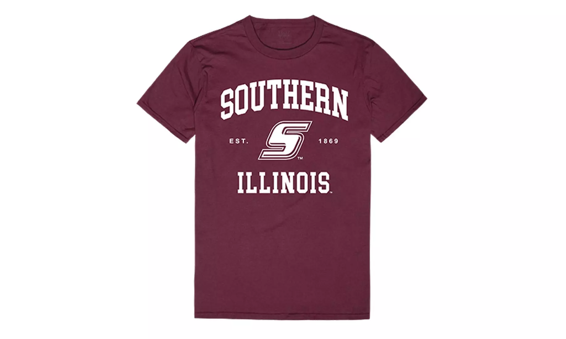 SIU Southern Illinois Salukis NCAA Mens Seal College Tee t Shirt - Primary Image