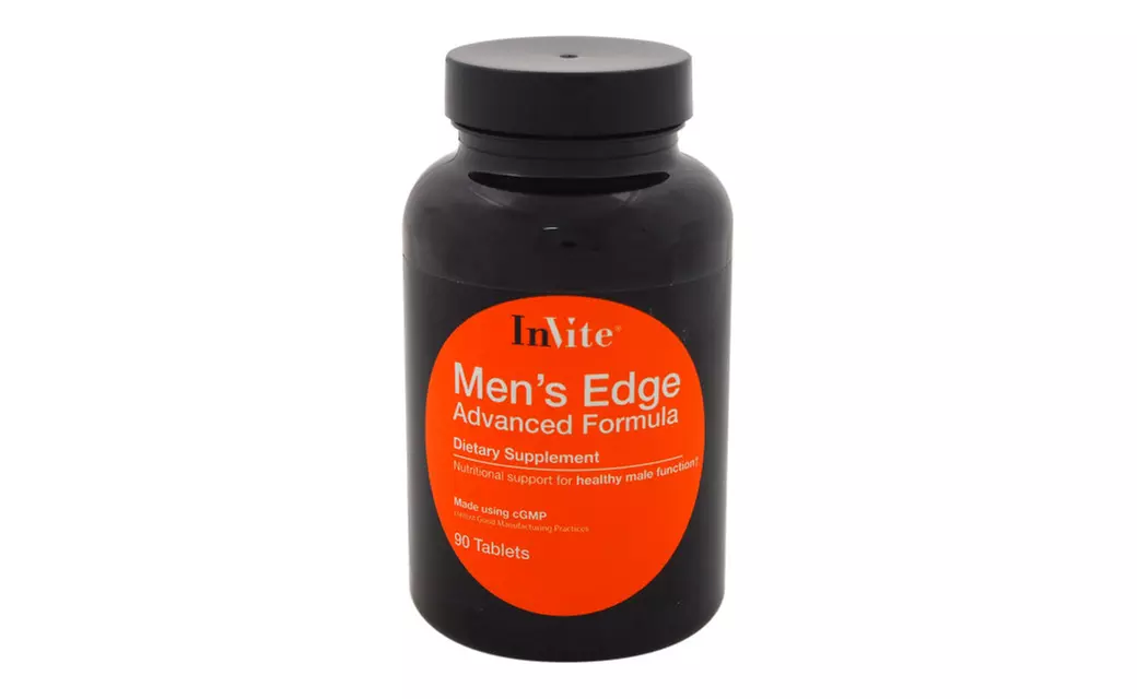 InVite Health Men's Edge Advanced Formula Supplement - 90 Tablets - Primary Image