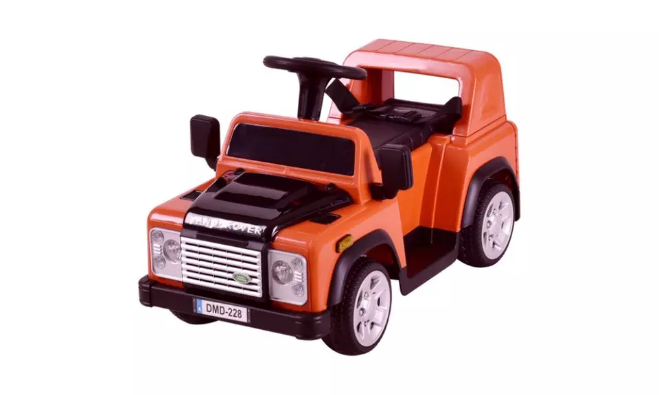 Land Rover Defender Kids Ride On Car 6V Electric RC Battery Powered - Primary Image