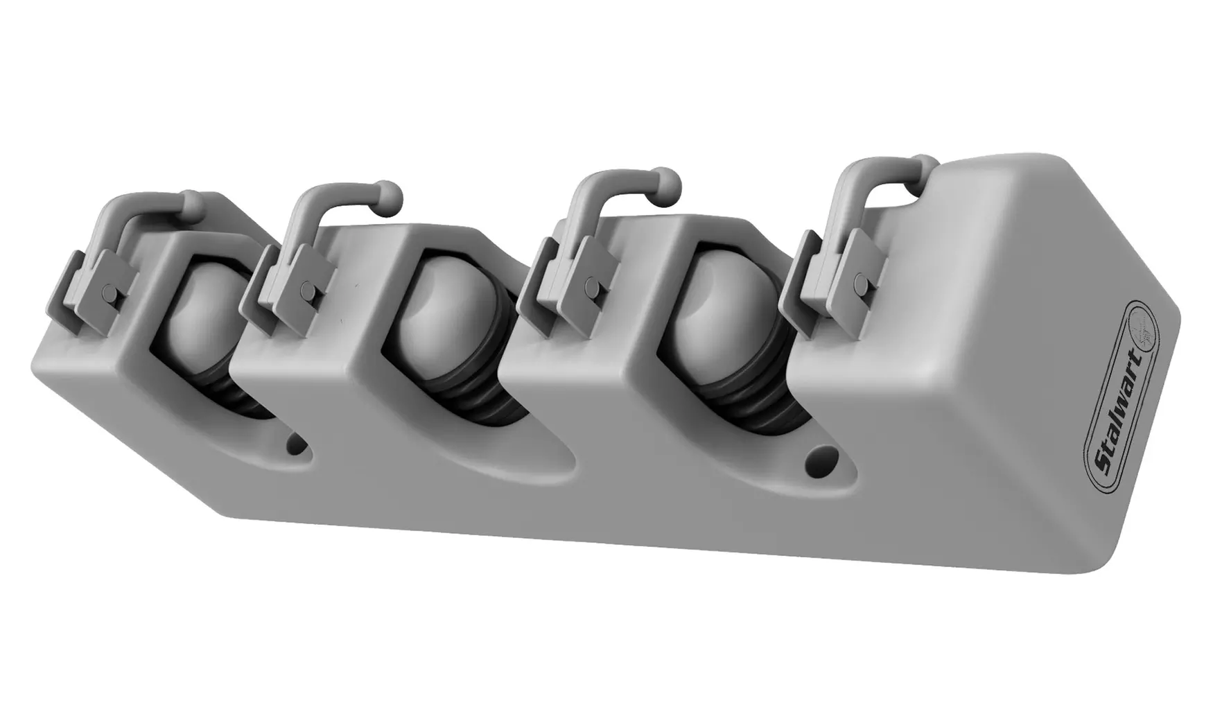 Tool Holder with Hooks- Wall Mounted Organizer for Garage
