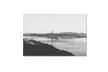 Ariane Moshayedi 'Golden Gate BW' Canvas Art - Second Medium