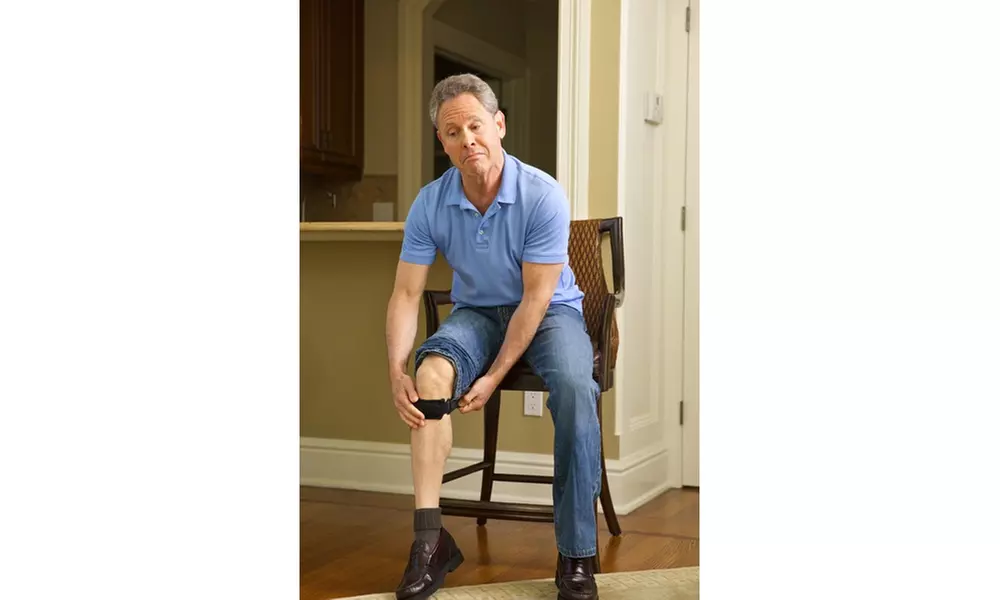 Adjustable Comfort Compression Copper Infused Knee Brace
