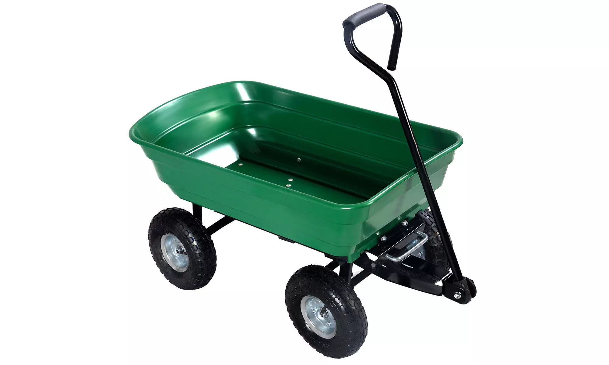 Costway 650LB Garden Dump Cart Dumper Wagon Carrier Wheel Barrow Heavy Duty - Primary Image