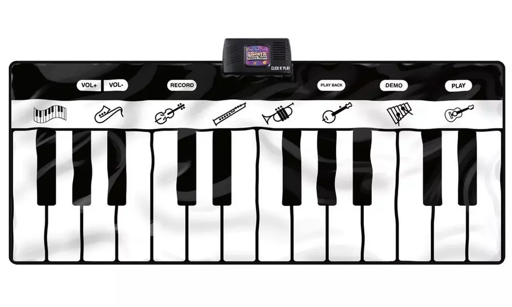 Click N' Play Gigantic Keyboard Play Mat, 24 Keys Piano Mat - Primary Image