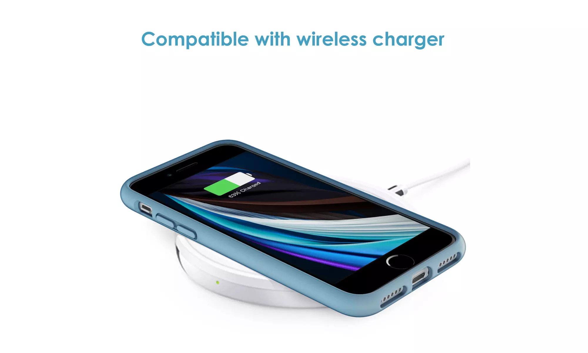 Silicone Case for iPhone 7/8, iPhone SE 3/2, Silky-Soft Touch Shockproof Case