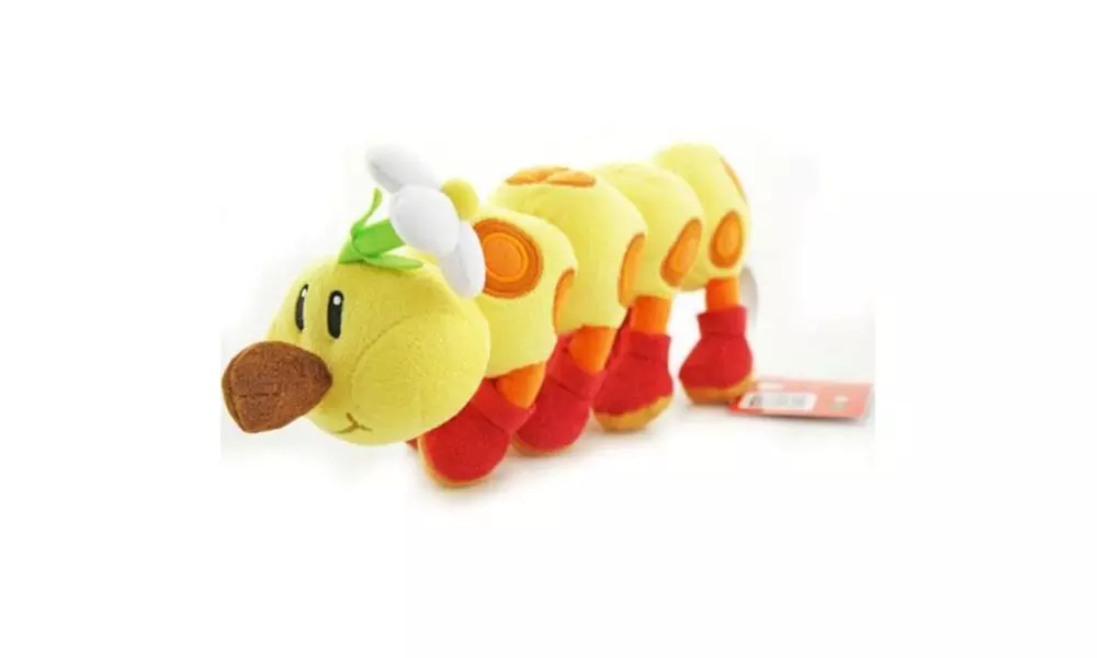 Nintendo Super Mario Wiggler Plush Toy 12 Inch - Primary Image