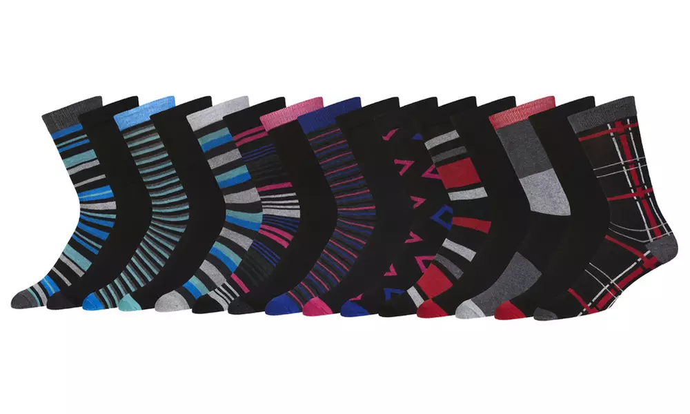 John Weitz Men's Designer Dress Socks (10,15, or 30-Pack) - Primary Image