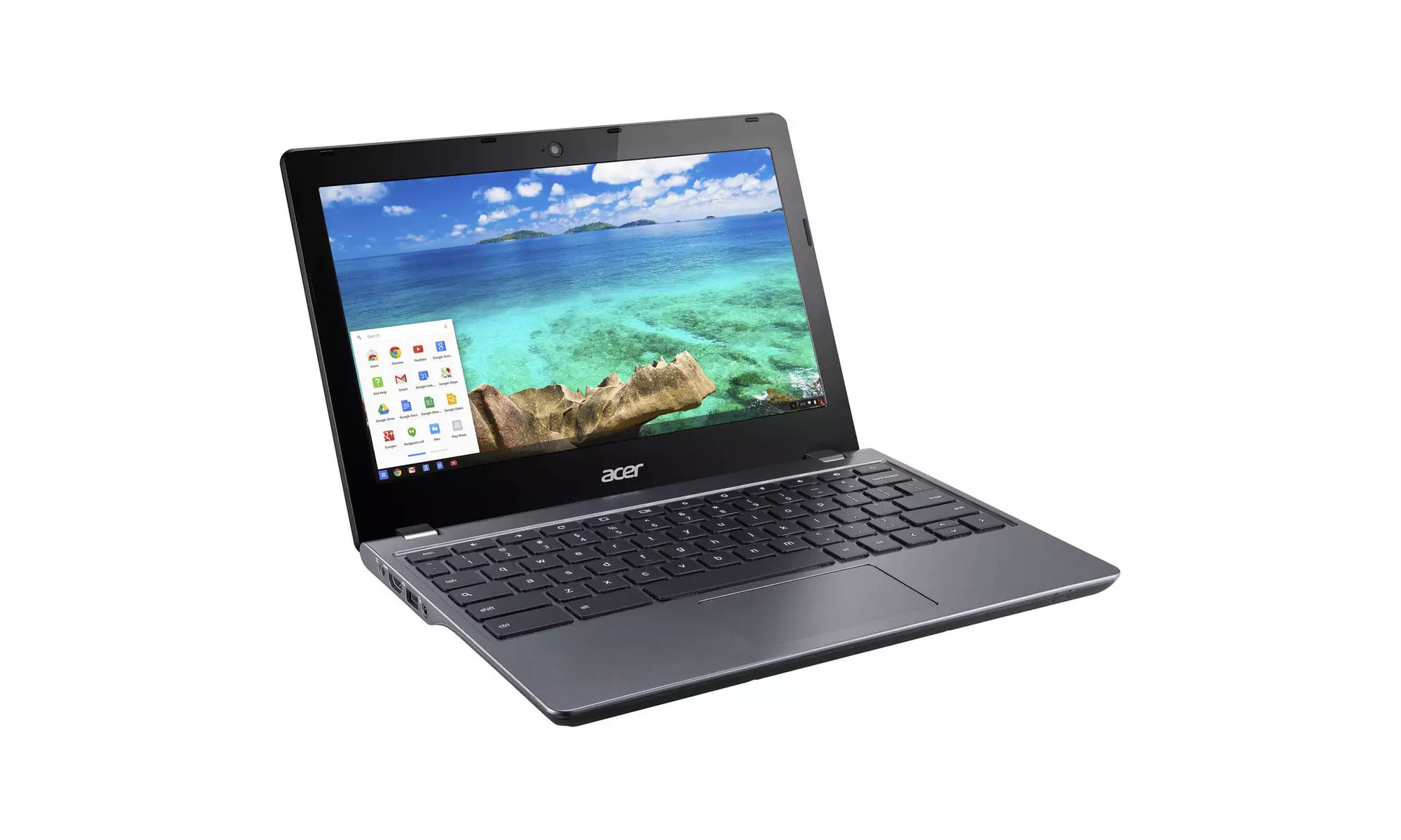 Refurbished Acer Chromebook C740-C4PE Laptop 11.6-inch HD 4 GB RAM 16GB SSD HDMI - Second Medium