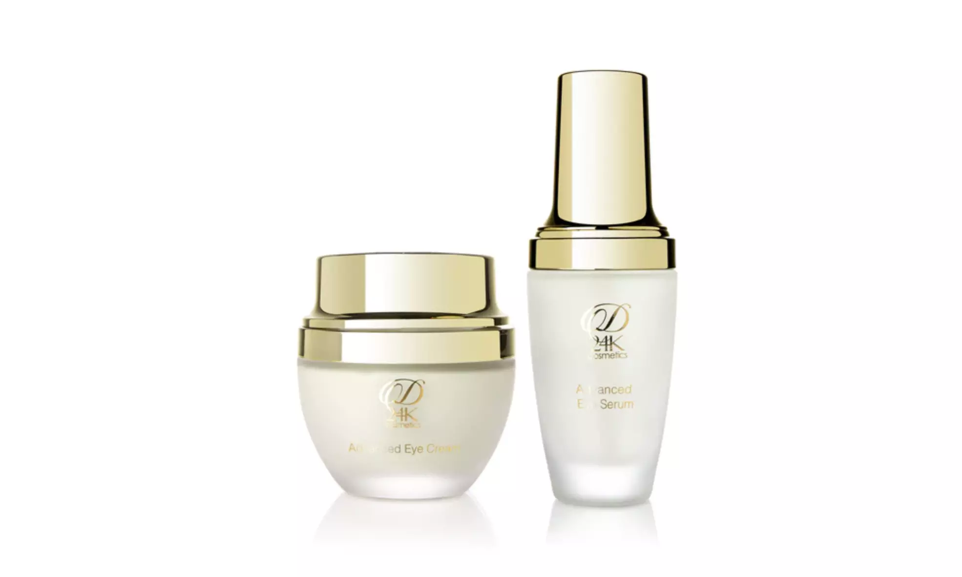 Advance Anti-Aging 24K Gold Infused Eye Cream & Serum with Hyaluronic Acid - Second Medium