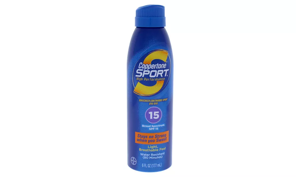 Coppertone Sport AccuSpray Sunscreen SPF 15 - Primary Image