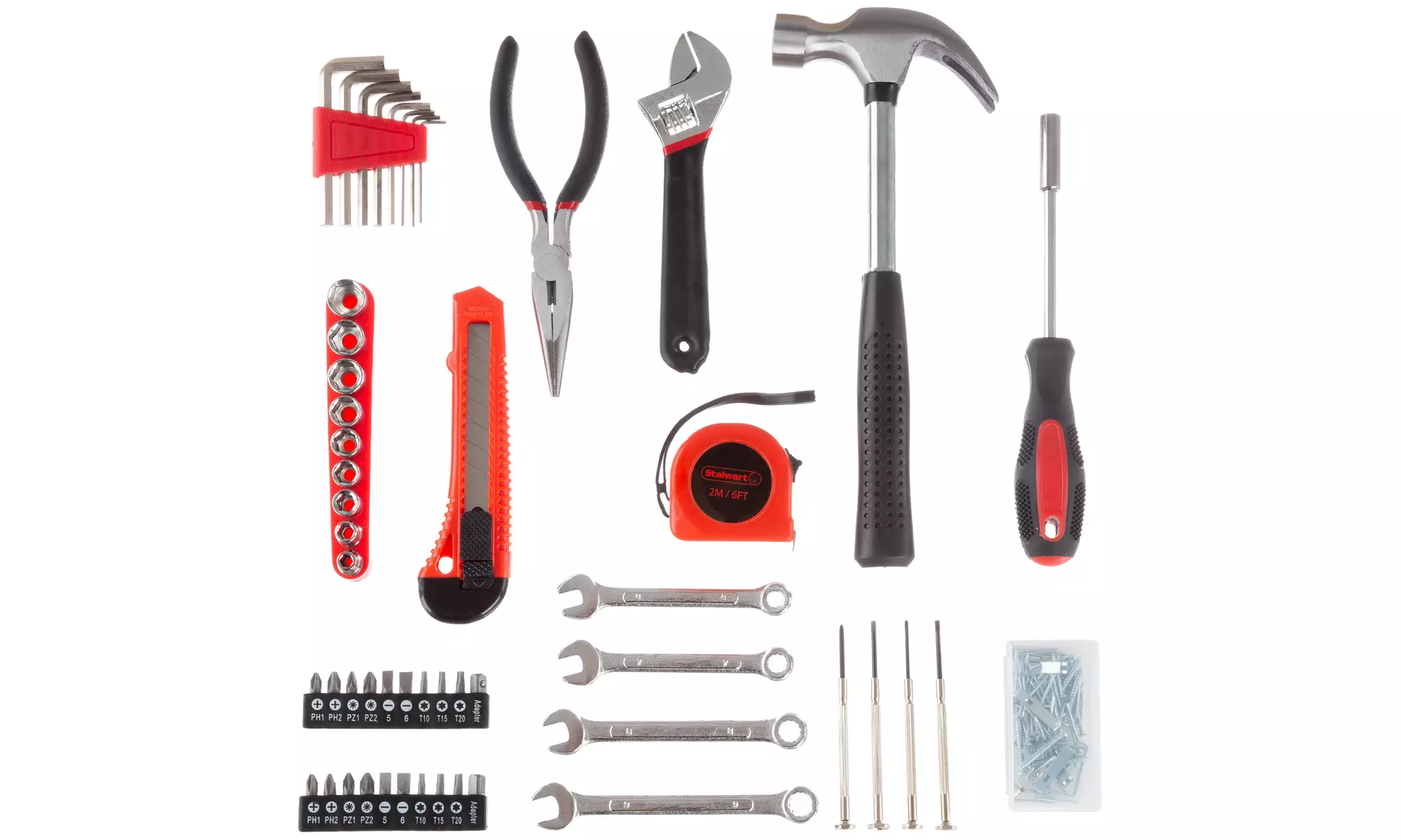 Stalwart Hand Tool Sets with Case (Various piece count) - Second Medium