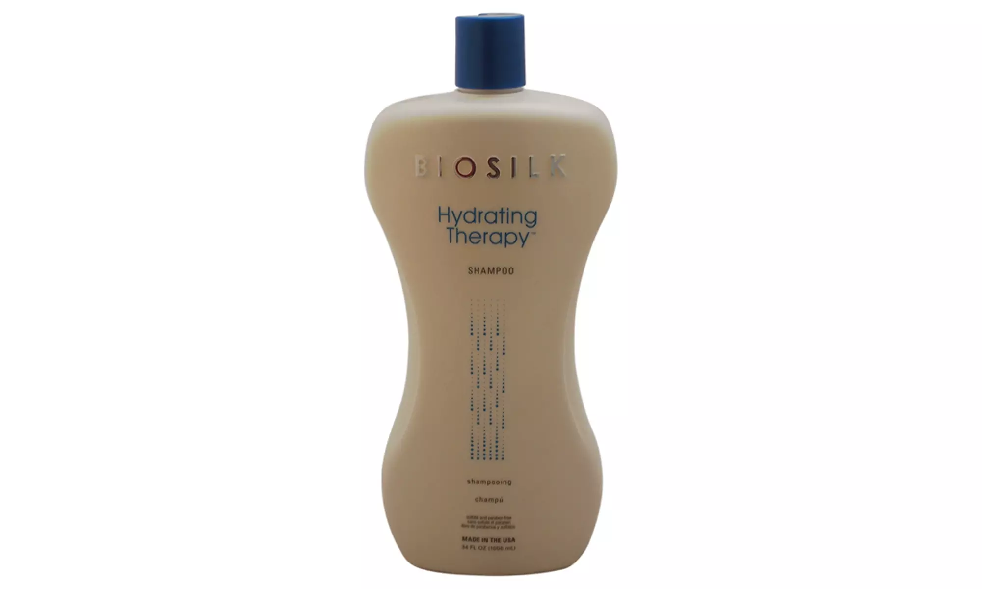 Hydrating Therapy Shampoo by Biosilk for Unisex - 34 oz Shampoo - Second Medium