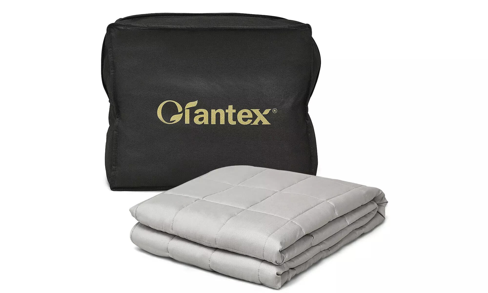 Costway 7-25 lbs Weighted Blankets Multi Size 100% Cotton w/ Glass Beads 2 color