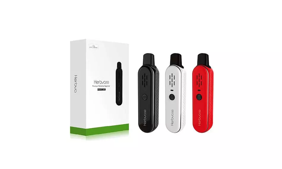 Airistech Herbva 5G Dry Herb Vaporizer Starter Kit with Ceramic Heating Chamber  - Primary Image