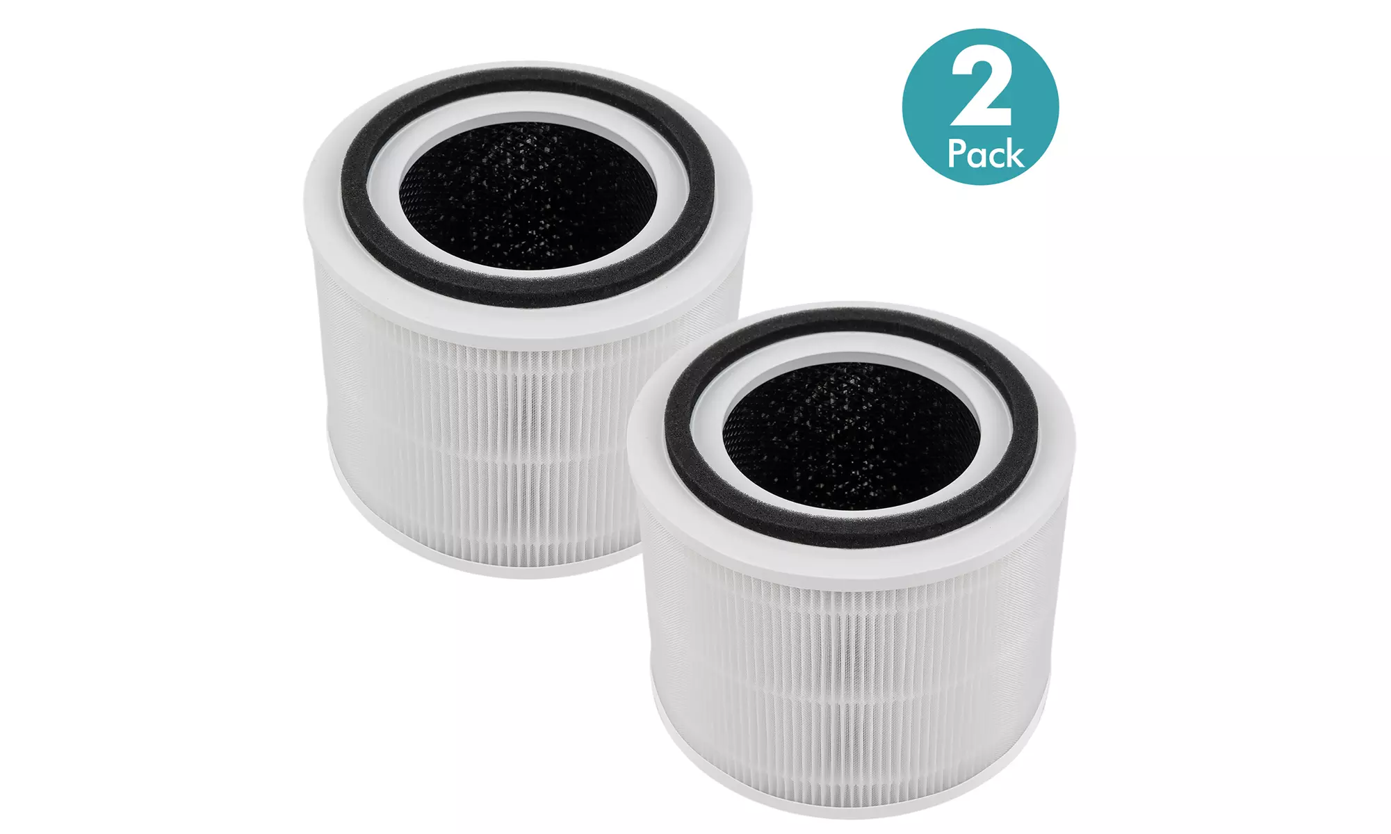 Costway 2 Pack Air Purifier Replacement Filter 3-in-1 H13 True HEPA Dust Smoke - Primary Image