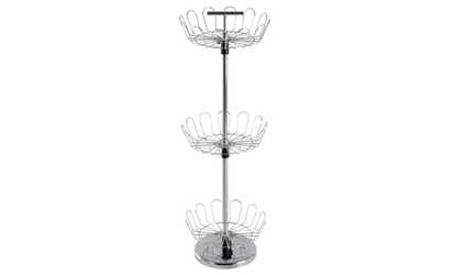 Revolving 3-Tier Tree Shoe Organizer by Lavish Home